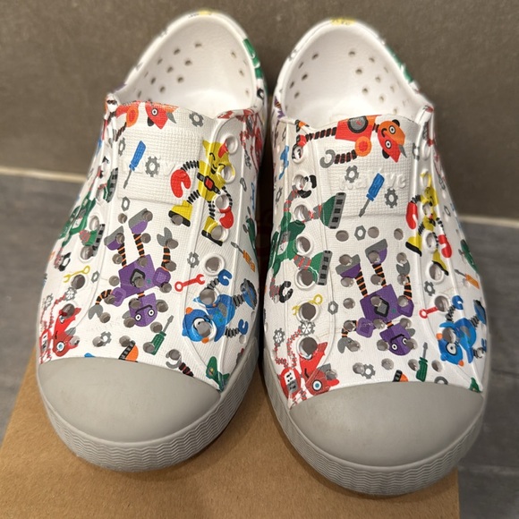 Native Jefferson Robot slip on toddler shoes - Picture 3 of 5